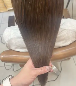 ミディアム 頭皮×髪質改善 透明感カラー💎中村のヘアスタイル