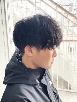 パーマ メンズ メンズモテパーマ💙 fuwaのヘアスタイル