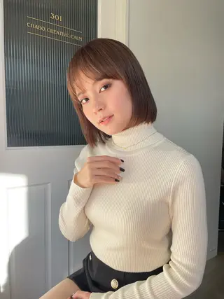 ショート パーマ yukina ✴︎のヘアスタイル