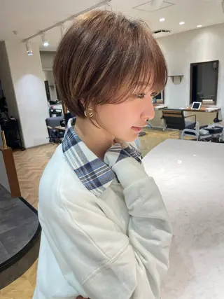 ショート Aster 店長 れおんのヘアスタイル