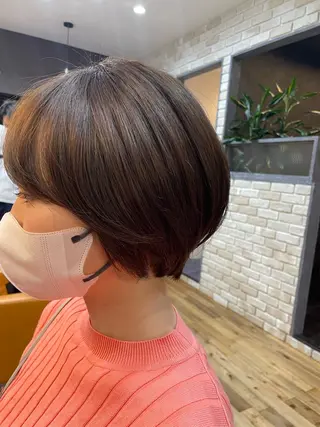 ショート レイヤースタイル⭐️ 村上のヘアスタイル