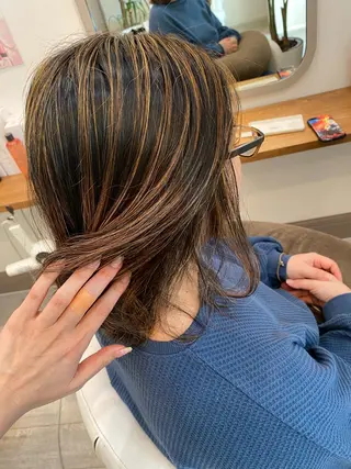 セミロング ALLURE aya 経堂のヘアスタイル