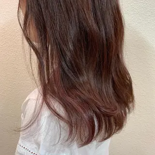 ロング カラー 𓂃megu‪𓂃 森野めぐみのヘアスタイル