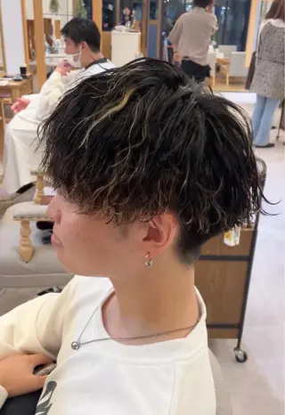 パーマ メンズ siie ヤギのヘアスタイル