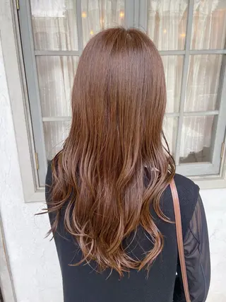 セミロング パーマ アメリラブヘアー 土屋 洋平のヘアスタイル