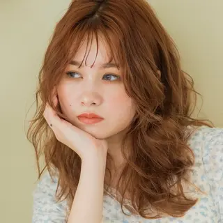 ロング 松本 聖未のヘアスタイル