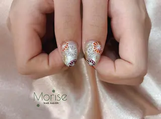 ネイル MoriseNail Jr研修💜イシダのネイルデザイン