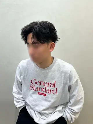 ショート 【メンズパーマ特化】 リュウのヘアスタイル