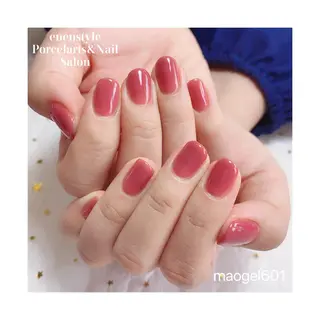 ミディアム ネイル 🐾enen style 🐾のネイルデザイン