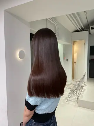ロング カラー とば みゆうのヘアスタイル