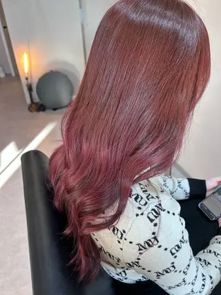 ロング カラー TOSHIKI 透明感カラー🌈のヘアスタイル