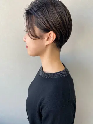 ショート 博多🍒ボブ🌼 ショート🌻大津成美のヘアスタイル