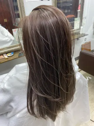 ロング カラー 産休の為お休みです! 小島凜のヘアスタイル