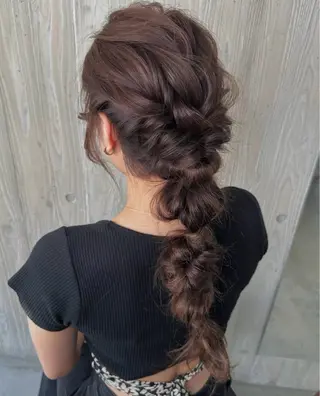 ロング RINO‎🤍🎀 𝑏𝑒𝑙𝑡𝑎のヘアスタイル