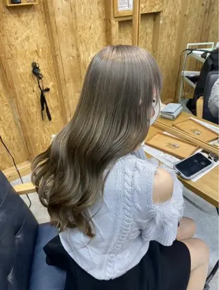 カラー 🎀ブリーチ＆カラー 🎀モデル募集のヘアスタイル