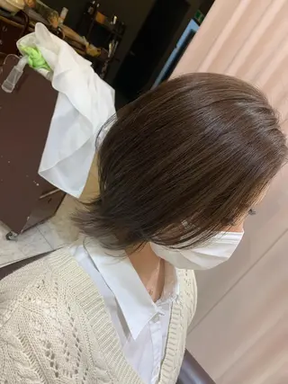 ショート カラー 安部 志弥のヘアスタイル