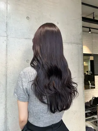 ロング カラー ヘアアレンジ ボブ艶モテカラー🫧 カリンのヘアスタイル