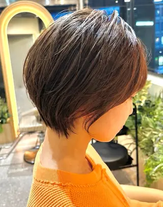ショート 撮影モデル募集【くび れショートボブ】馨のヘアスタイル