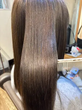 ミディアム カラー Dilla 戸田公園のヘアスタイル