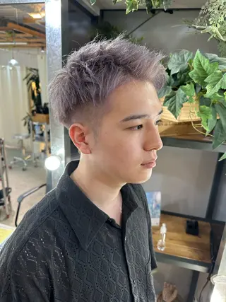 ショート 溜一太／似合わせ/ メンズカットのヘアスタイル