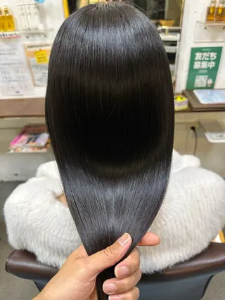 ロング 【髪質改善】に特化 オリーブオイルクラブのヘアスタイル