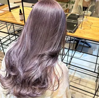 ロング ダブルカラーベージュ 新潟/万代/髙橋魁真のヘアスタイル
