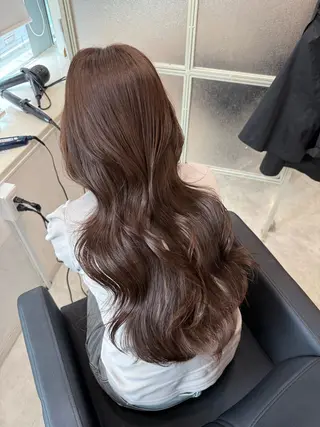 ロング MAHO/透明感カラ ー/髪質改善🍒のヘアスタイル