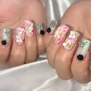 ネイル Nail ヌシん家 AKANEのネイルデザイン