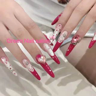 ネイル GreenNail salonパラジェルのネイルデザイン