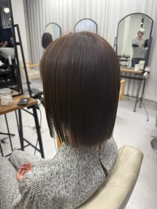 ミディアム 上原 帆央のヘアスタイル