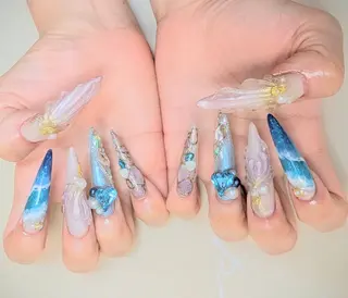 ネイル Lily nail 船橋 yuki🍒のネイルデザイン