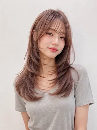 セミロング claire ema 💎酒井裕太郎のヘアスタイル