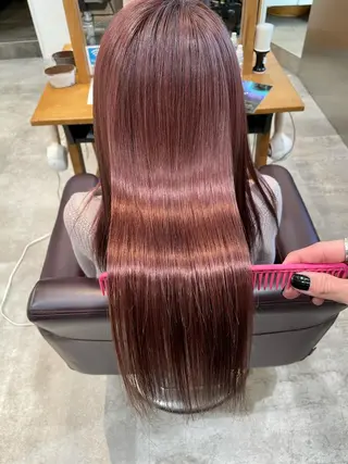 ロング カラー HAREru. モデル募集【戸塚】のヘアスタイル