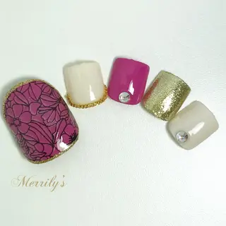 ネイル Merrily's Hagi Minaのネイルデザイン