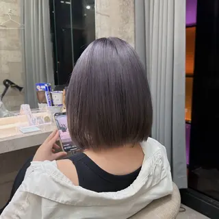 ショート カラー オオタ レイジュのヘアスタイル