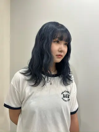 セミロング hair&eye🎀 /momoKaのヘアスタイル