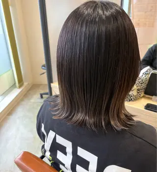 ショート タナサワ ナツミのヘアスタイル