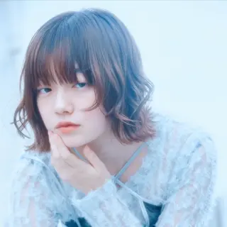 ミディアム カラー ✨ブリーチカラー /菜月✨のヘアスタイル