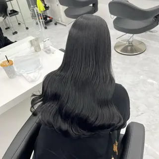 ロング カラー ダブルカラー/🐻 ベージュ‎/ピンクのヘアスタイル