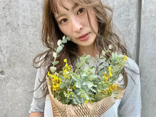 セミロング カラー 🌷小野田 睦🌷のヘアスタイル
