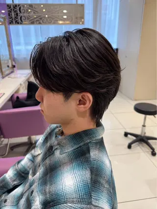 パーマ メンズ 玉置 晴太郎のヘアスタイル
