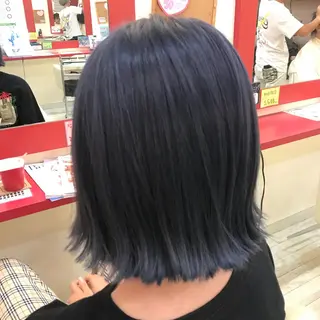 ミディアム カラー 櫻井 なんなのヘアスタイル