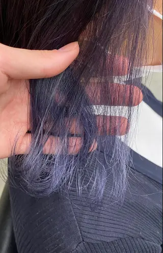 ミディアム カラー パーマ ヘアアレンジ 🤍透明感カラー🤍 Ryujiのヘアスタイル