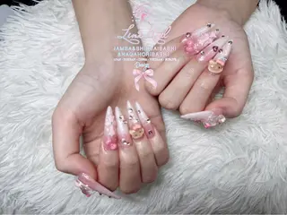 ロング Linanail Nambaのマツエク・マツパデザイン