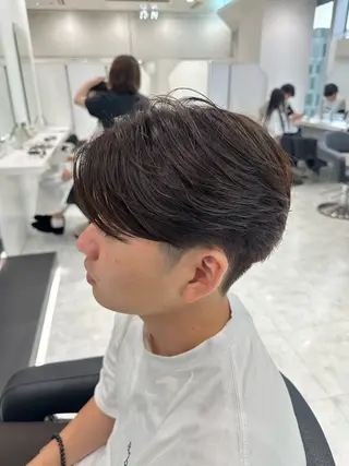 ショート カラー メンズ 🐺韓国風メンズ特化 あさひ🐺のヘアスタイル