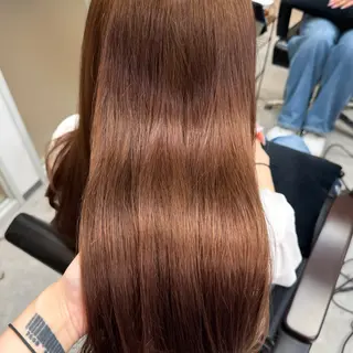 ロング たぴ。ぱつっとボブ/ つや髪🍒髪質改善のヘアスタイル