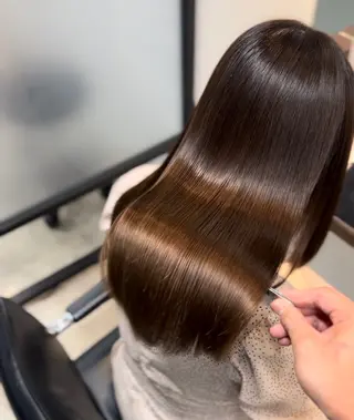 セミロング ブリーチ矯正🉑/ まさるのヘアスタイル