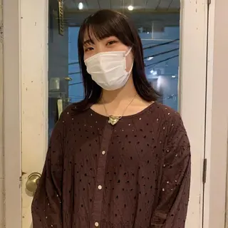 セミロング カラー メンズ 新高円寺 Miranoのヘアスタイル