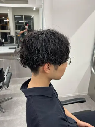 パーマ メンズ パーマ支持率No.1 店長❤️🔥安成弾のヘアスタイル