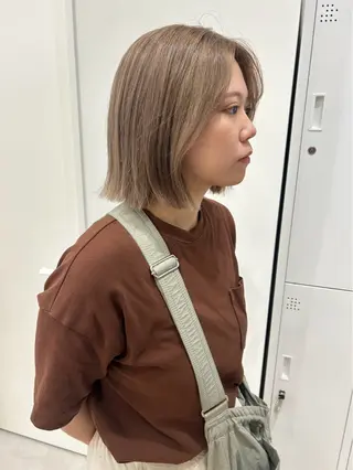 カラー カラー/ブリーチ モデル募集 柴田のヘアスタイル